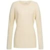 LACOSTE Flat Rib Crewneck Femmes Pull AF3145-CBQ