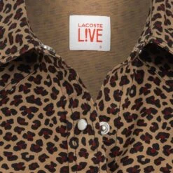 LACOSTE Live Printed Femmes Chemise à Manches Longues CF9010-DAA -Coton Ligne Boutique CF9010 DAA 4 1280x1280