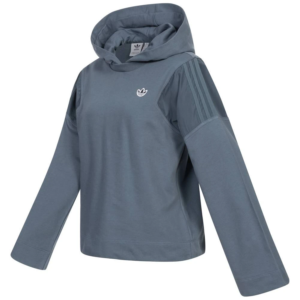 Adidas Originals Trefoil Cropped Femmes Sweat à Capuche En Satin FU3856 2 Adidas Originals Trefoil Cropped Femmes Sweat à Capuche En Satin FU3856 – Image 2