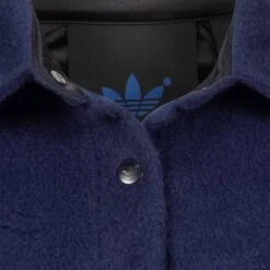 Adidas Originals Blue Version Femmes Chemise En Flanelle H20399 -Coton Ligne Boutique H20399 4 1280x1280