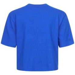 Adidas Originals Blue Version Essentials Cropped Femmes T-shirt H22823 -Coton Ligne Boutique H22823 3 1280x1280