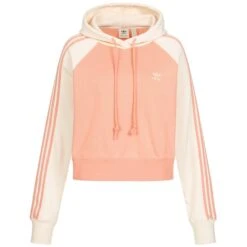 Adidas Originals Adicolor Classics Collegiate Cropped Femmes Sweat à Capuche H37831