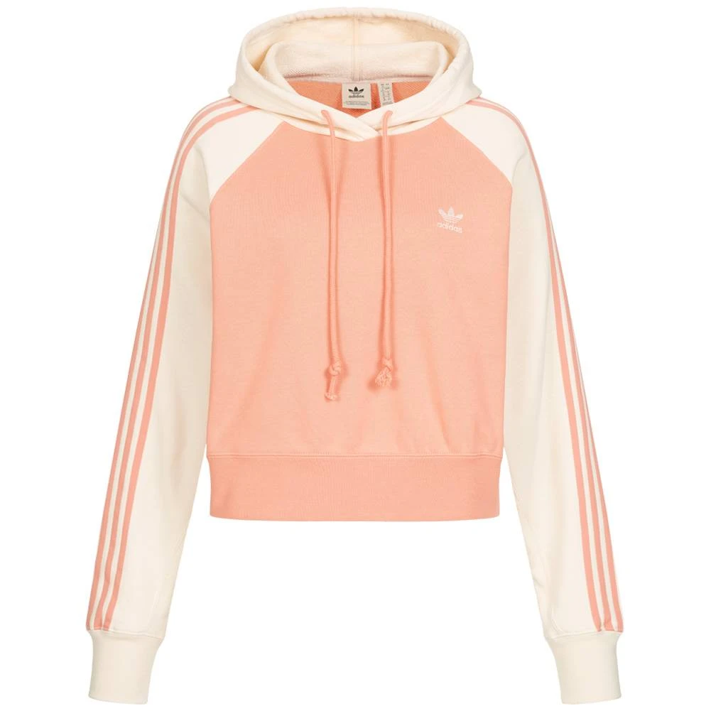 Adidas Originals Adicolor Classics Collegiate Cropped Femmes Sweat à Capuche H37831 1 Adidas Originals Adicolor Classics Collegiate Cropped Femmes Sweat à Capuche H37831