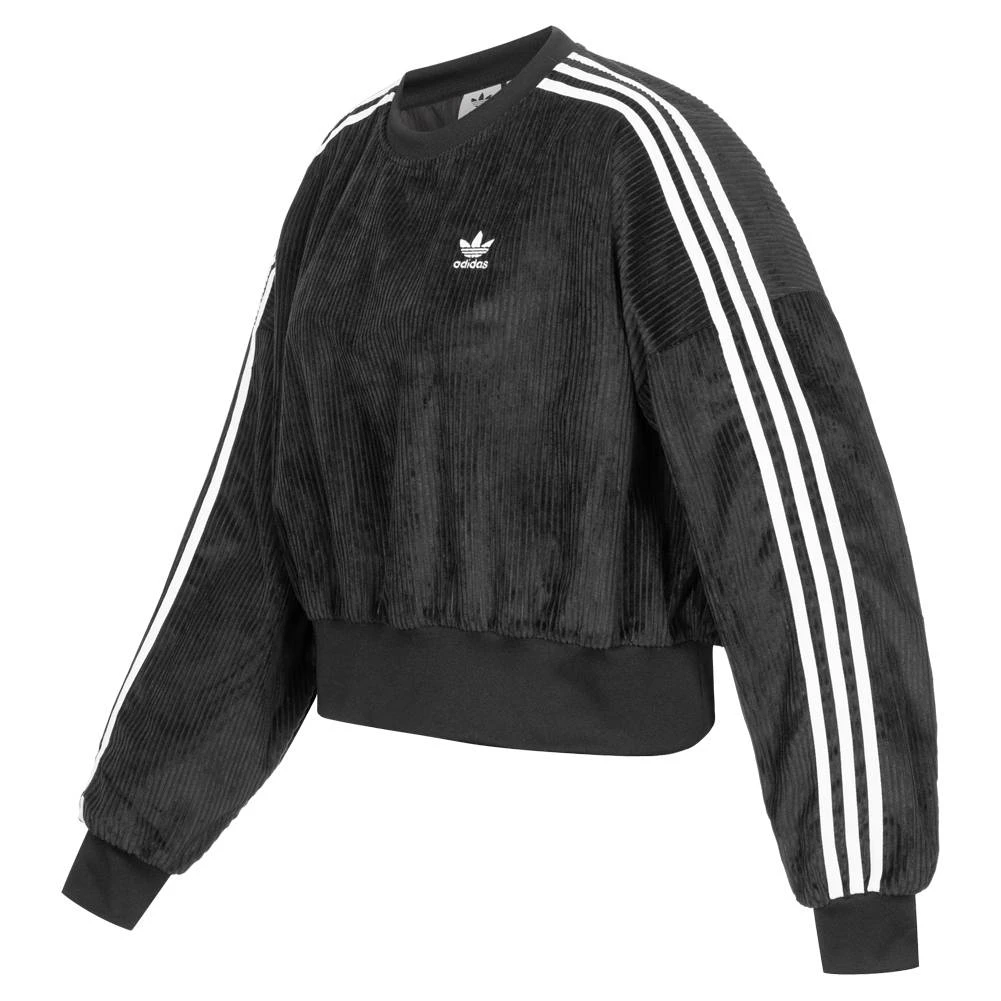 Adidas Originals Adicolor Classics Velour Oversize Femmes Sweat-shirt H37848 2 Adidas Originals Adicolor Classics Velour Oversize Femmes Sweat-shirt H37848 – Image 2