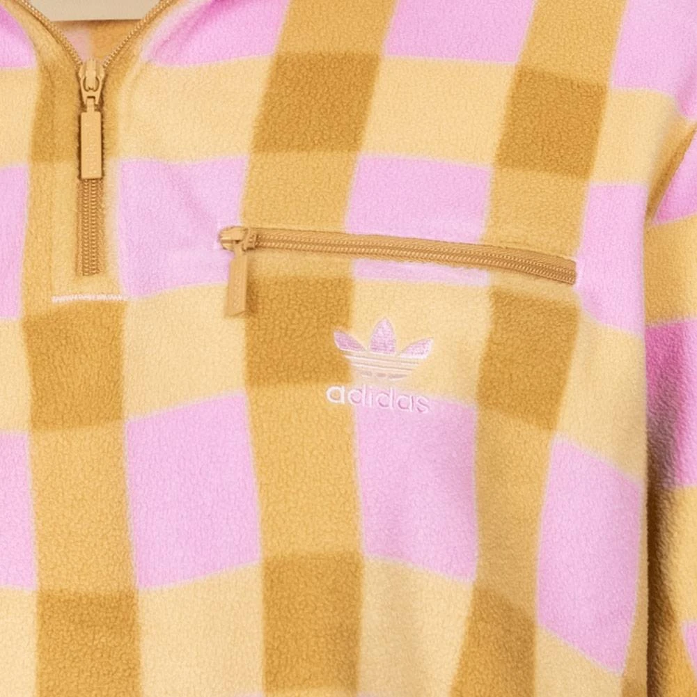 Adidas Originals Polar Fleece 1/4-Zip Femmes Sweat-shirt HE4755 4 Adidas Originals Polar Fleece 1/4-Zip Femmes Sweat-shirt HE4755 – Image 4