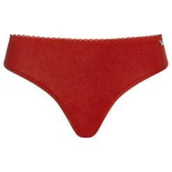 MONT EMILIAN "Nimes" Femmes Tanga Lot De 6 Rouge 10 MONT EMILIAN "Nimes" Femmes Tanga Lot De 6 Rouge -Coton Ligne Boutique ME 62 4 1280x1280