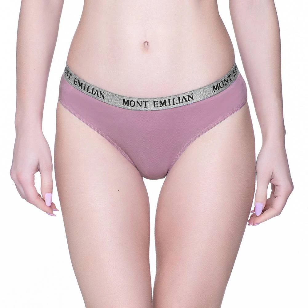 MONT EMILIAN "Grenoble" Femmes Slip Lot De 8 Violet 2 MONT EMILIAN "Grenoble" Femmes Slip Lot De 8 Violet – Image 2
