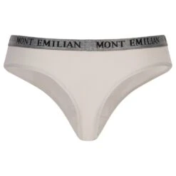 MONT EMILIAN "Colmar" Femmes String Lot De 8 Gris Clair -Coton Ligne Boutique ME 75 5 1280x1280