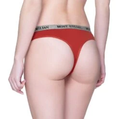 MONT EMILIAN "Colmar" Femmes String Lot De 8 Rouge -Coton Ligne Boutique ME 77 3 1280x1280